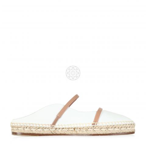 Sell Malone Souliers Sienna Waved Edge Espadrilles White